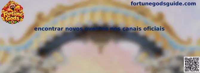 Encontrar novos eventos nos canais oficiais